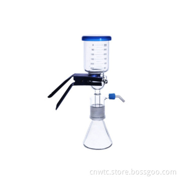 Professional Laboratory Equipment: Glass Solvent Filter, Sand Core, Liquid Vacuum Extraction Device Set for Efficient Vacuum Filtration